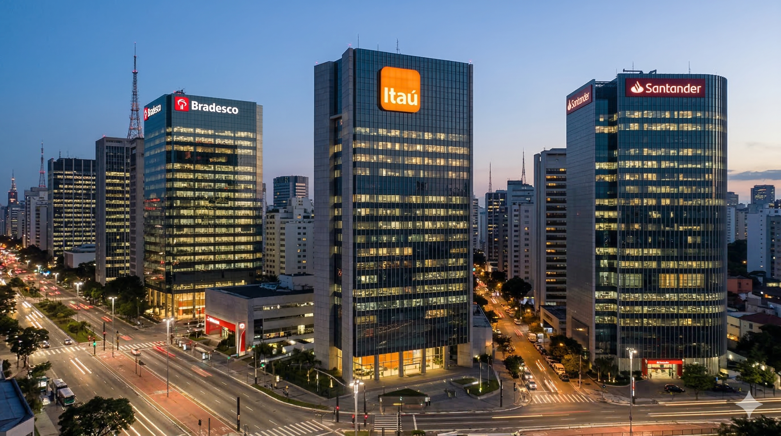 Lucro dos três grandes bancos privados cresce 16% em 2025